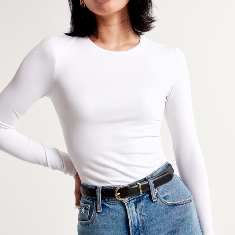 NWT abercrombie long sleeve with shirt size S